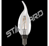 LED/CA11/4.5W/27K/E12/V/FIL/STD STANDARD