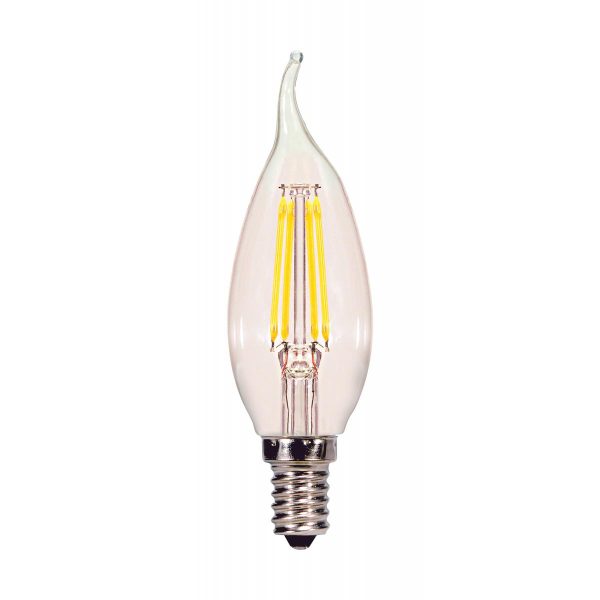 4.5W CFC/LED/27K/CL/120V/2CD SATCO
