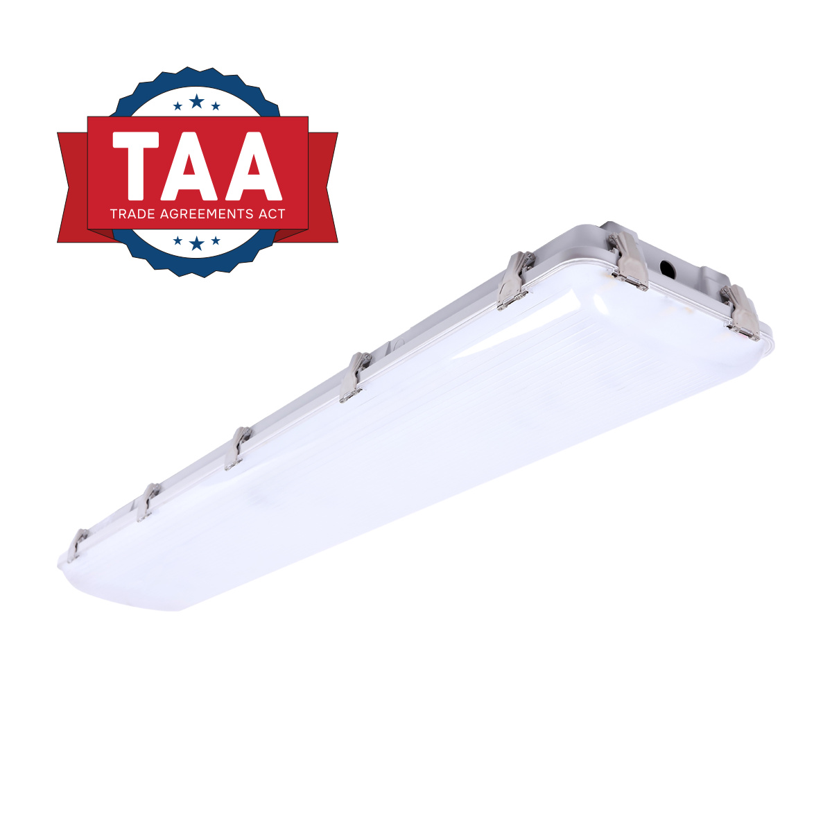 VPHB2 Vapor Proof High Bay PowerSet 200/175/150W 35/40/50K 120-347V 0-10V Dimming TAA VPHB2-PS200-8FCCT-HDIM-TAA EIKO