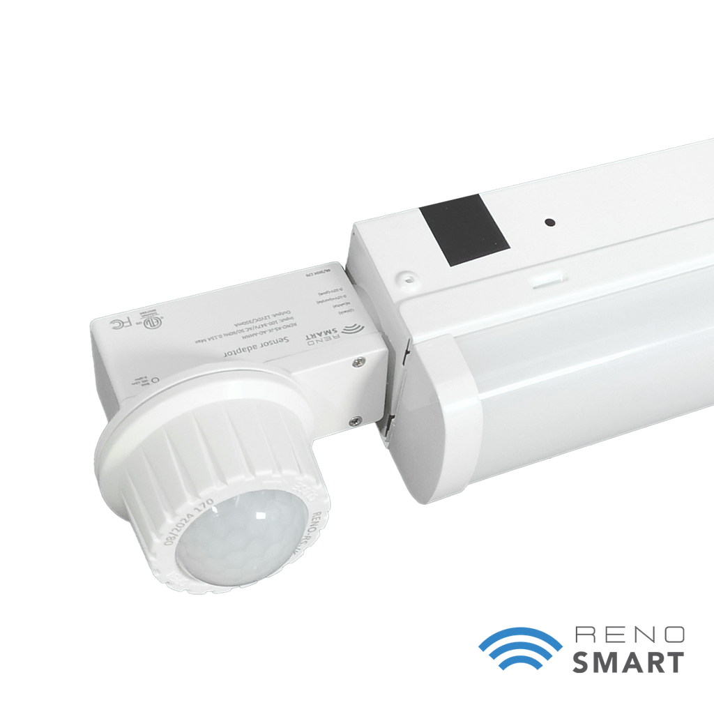 LED LINEAR STRIP ECO 4ft with integrated Multi CCT technology / Selectable Wattage / Dual Voltage / Up to 136lm/W RENO-LSN4-DV-MCCT-MW-ECO