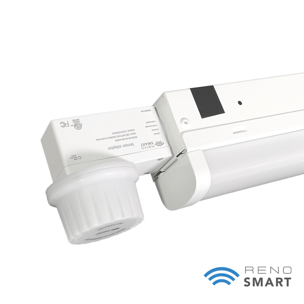 LED LINEAR STRIP ECO 4ft with integrated Multi CCT technology / Selectable Wattage / Dual Voltage / Up to 136lm/W RENO-LSN4-DV-MCCT-MW-ECO