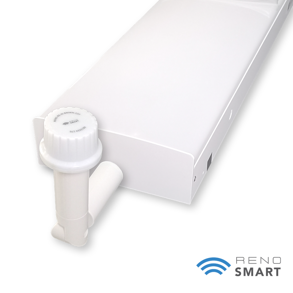 4FT Wide Wrap Around fixture | 35/40/50K | 30/40/50/60W |120-347V | Up to 143lms/W | RENO-WHWR4-MW-DV-MCCT