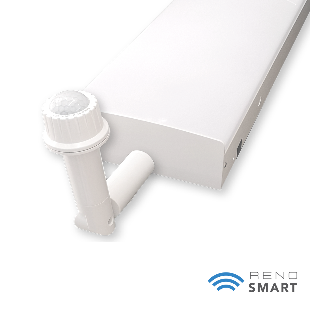 4FT Wide Wrap Around fixture | 35/40/50K | 30/40/50/60W |120-347V | Up to 143lms/W | RENO-WHWR4-MW-DV-MCCT