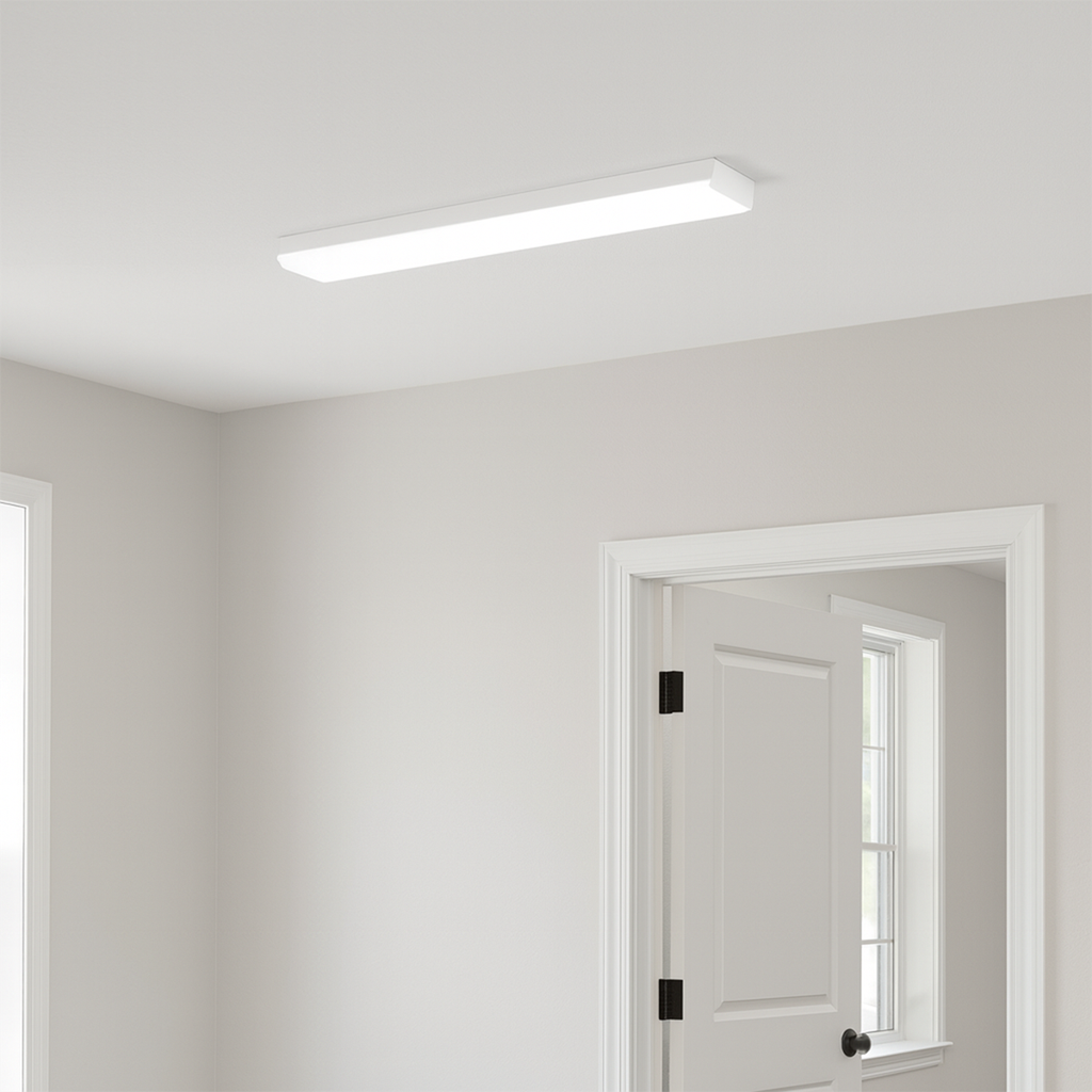 4FT Wide Wrap Around fixture | 35/40/50K | 30/40/50/60W |120-347V | Up to 143lms/W | RENO-WHWR4-MW-DV-MCCT