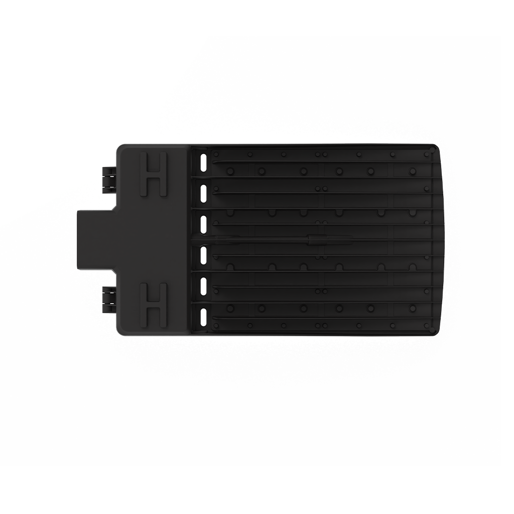 LED SHOEBOX | Selectable WATTAGE 240/280/300/320W | MULTI CCT 3000/4000/5000K | Up to 170lm/W | 120-347V | BLACK FINISH. RENO-SB-320W-MW-DV-MCCT-G2-R4