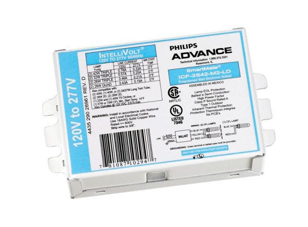 1or2 CFL13W 120-277V PRSEB ADVANCE ICF2S13H1LD35M