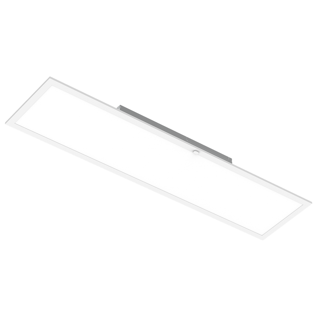 Sensor-Ready 1X4 Back-Lit Panel | **DOES NOT INCLUDE SENSOR** | Selectable Wattage 20/25/30/40W | Selectable CCT 3500/4000/5000K | Up to 133 lm/W | 120-347V | RENO-14BLPL-DV-MW-MCCT-MS
