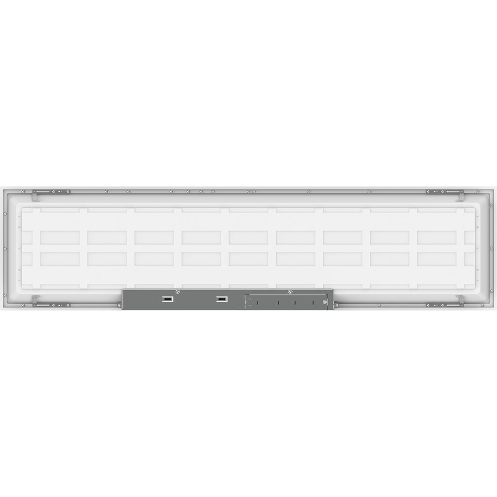 Sensor-Ready 1X4 Back-Lit Panel | **DOES NOT INCLUDE SENSOR** | Selectable Wattage 20/25/30/40W | Selectable CCT 3500/4000/5000K | Up to 133 lm/W | 120-347V | RENO-14BLPL-DV-MW-MCCT-MS