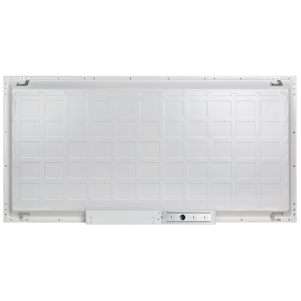 Sensor-Ready 2X4 Back-Lit Panel | **DOES NOT INCLUDE SENSOR** | Selectable Wattage 30/40/50/60W | Selectable CCT 3500/4000/5000K | Up to 133 lm/W | 120-347V | RENO-24BLPL-DV-MW-MCCT-MS